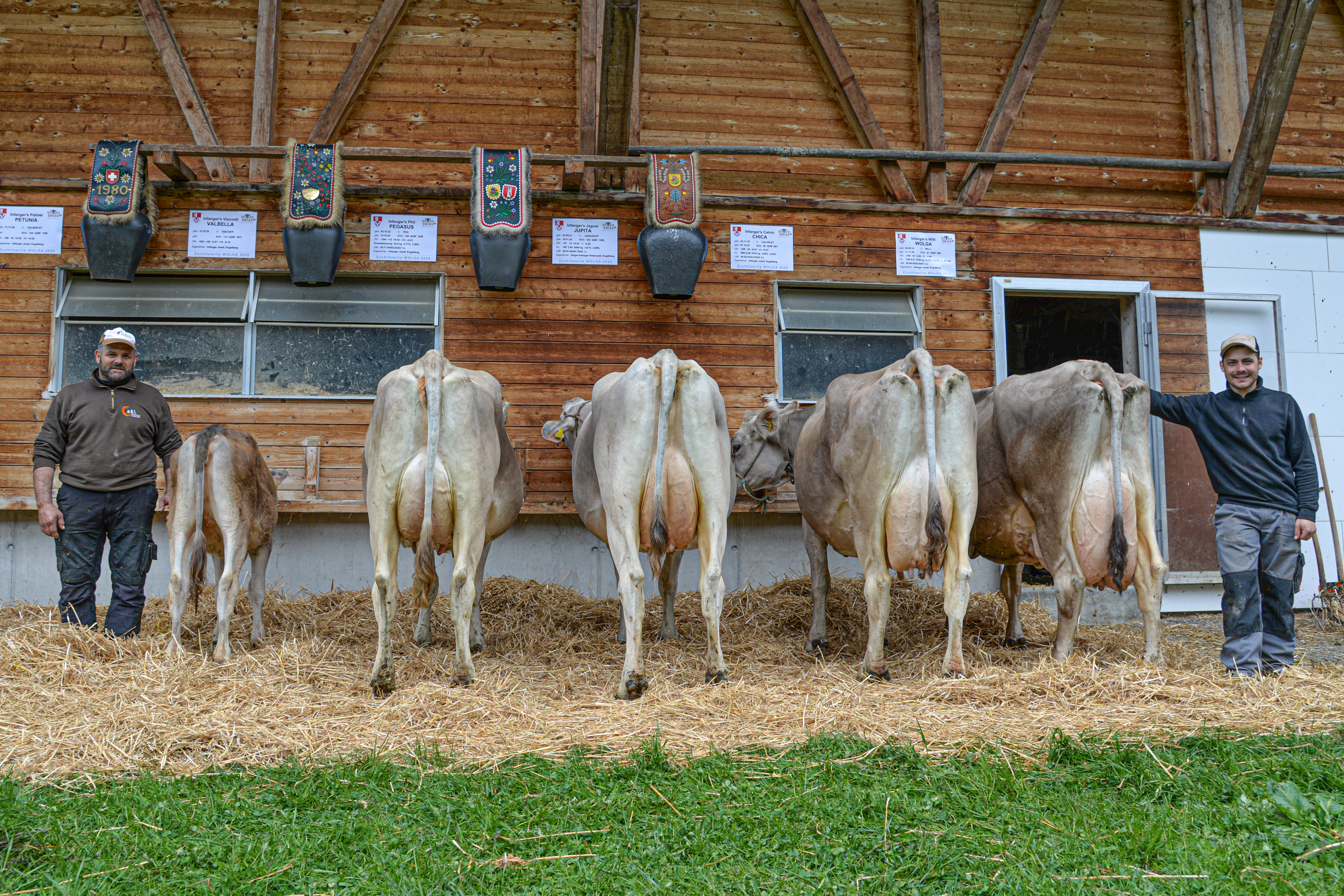 Fünf-Generationen-Familie in Engelberg