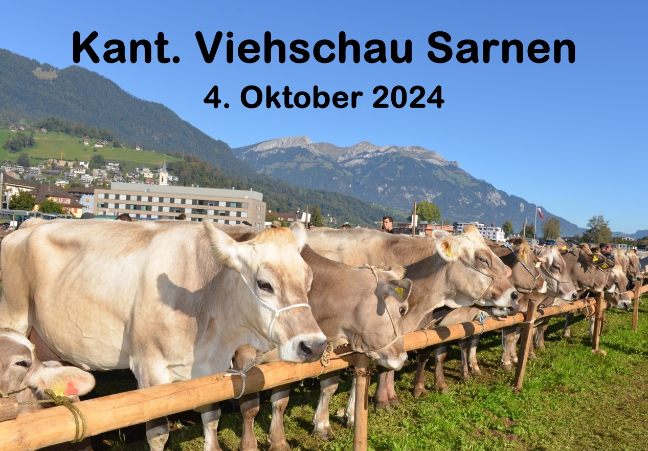 Informationen & Anmeldung Kantonale Viehschau Obwalden 2024